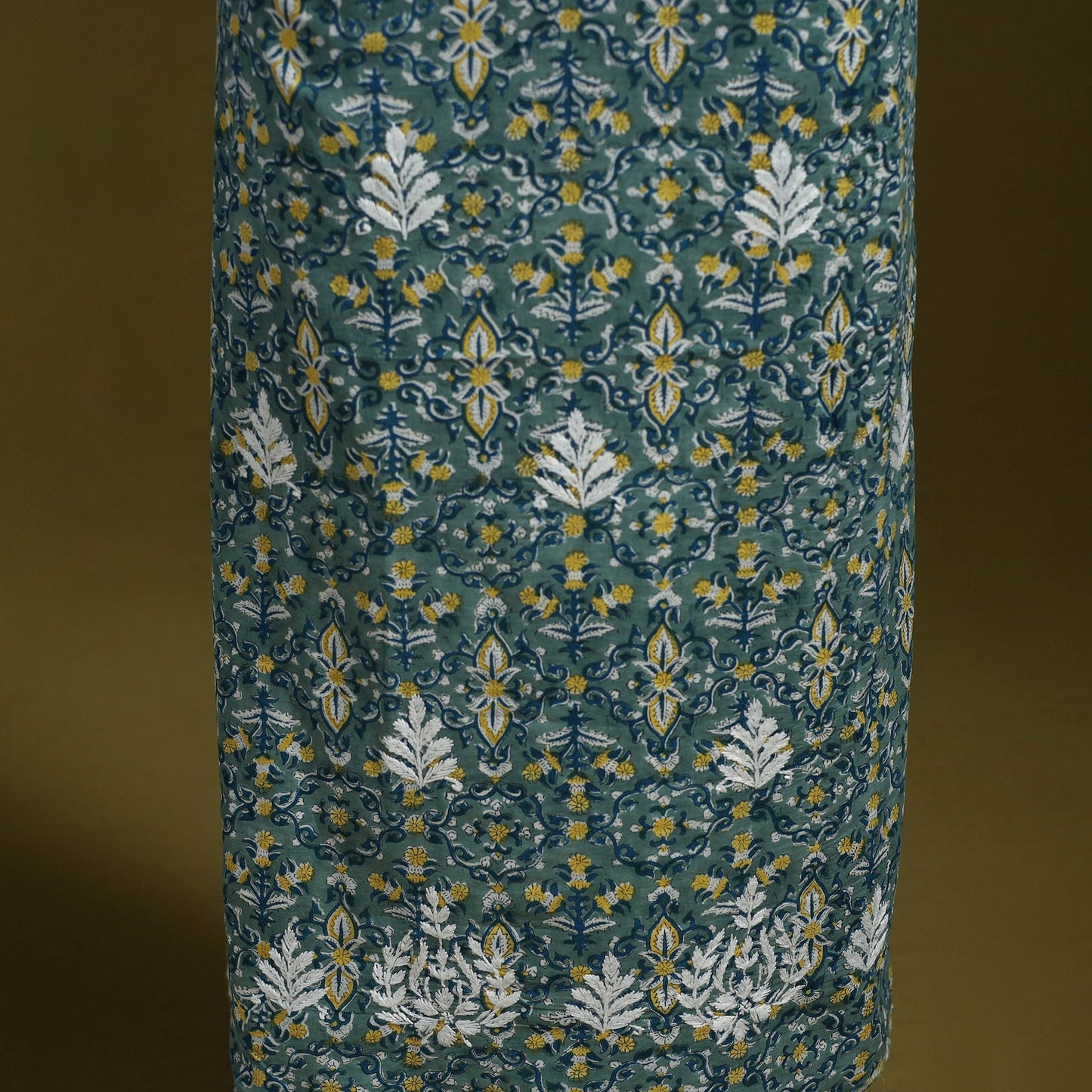 Lucknowi chikankari work sanganeri unstitched kurta