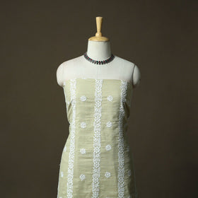 Lucknowi hand embroidered kota doria cotton chikankari 2pc