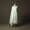Lucknowi hand embroidered kota doria cotton chikankari 2pc