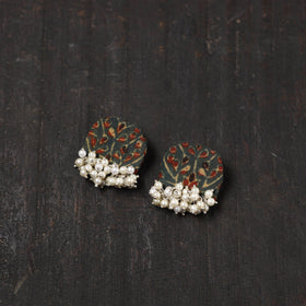 Buy Maahi Fabart Handmade Pearl Earrings