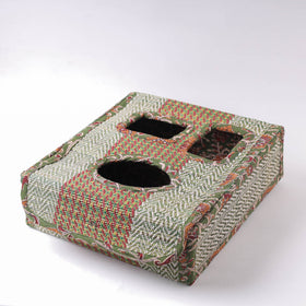 Green Madur Grass Door Tissue Box of Midnapore