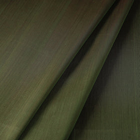 Green - Maheshwari Silk Cotton Handloom Fabric
