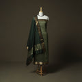 Maheshwari silk handloom 2pc unstitched dress material