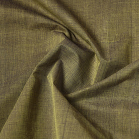 Green Mangalagiri Cotton Fabric with Zari Border 
