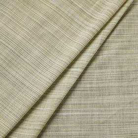 Green Mangalagiri Plain Handloom Cotton Fabric 