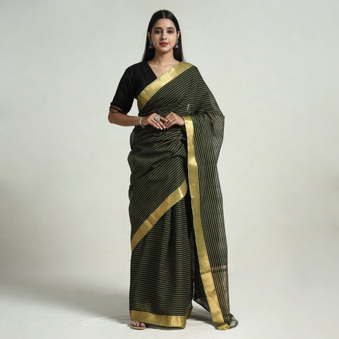  Mangalagiri Handloom Saree with Ikat Blouse