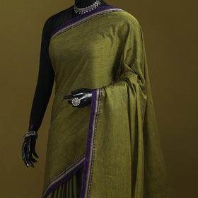 Mercerised cotton dharwad saree with thread border 18