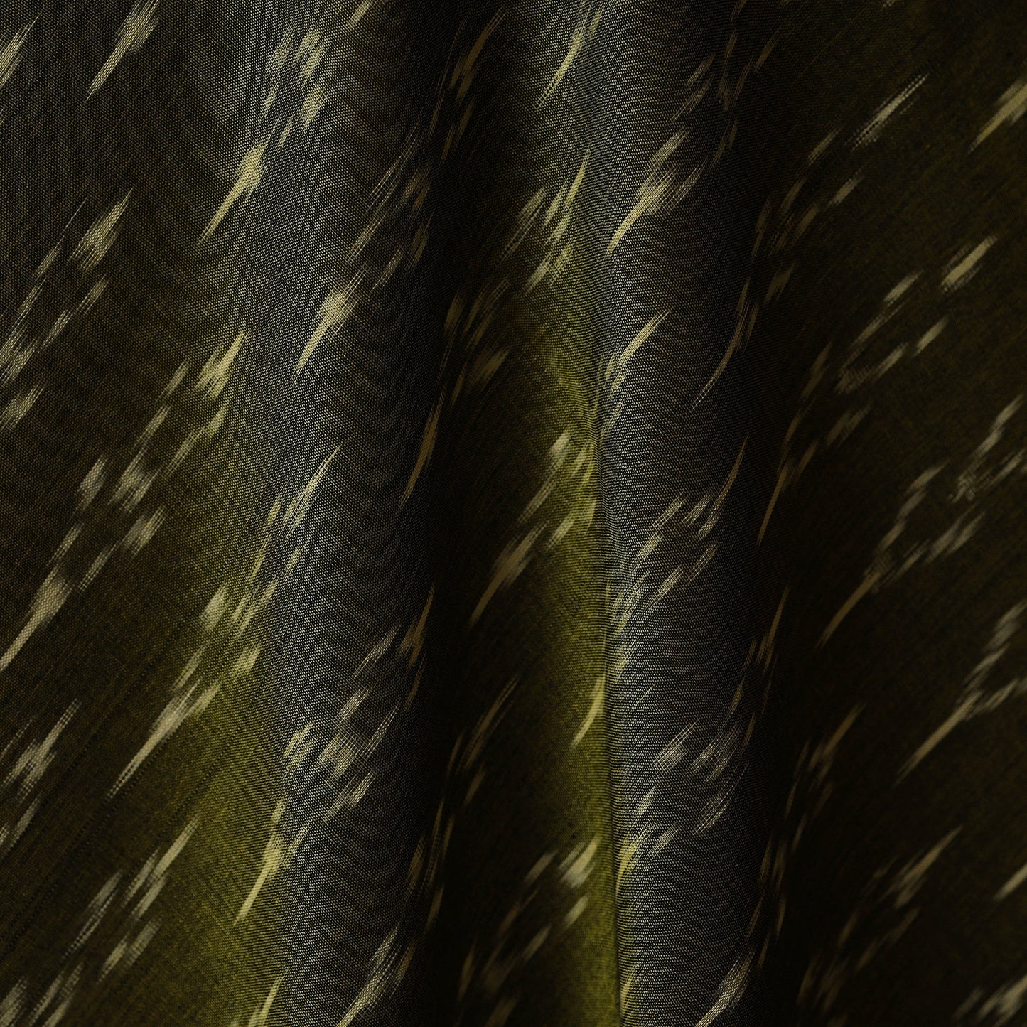 Mercerised cotton pochampally ikat fabric 21 - handcrafted