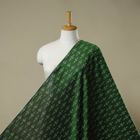 Mercerised cotton pochampally ikat fabric 22 - handcrafted