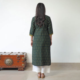 Buy Ikat Cotton Kurta Online - Pochampally Style