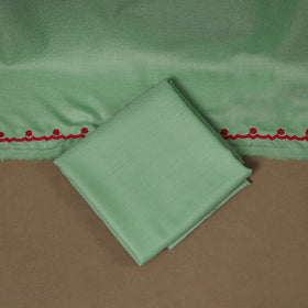 Merino wool hand embroidery 3pc unstitched dress material