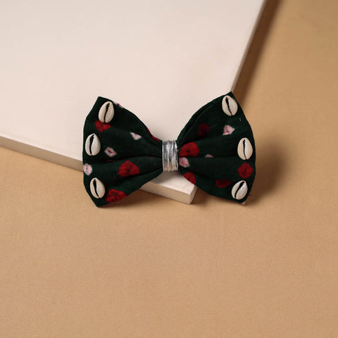 Mirror shell work women’s bow hair clip 12 - handcrafted