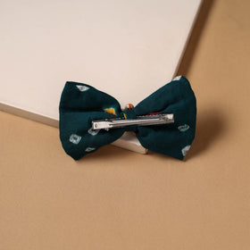 Mirror shell work women’s bow hair clip 22 - handcrafted