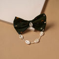 Mirror shell work women’s bow hair clip 31 - handcrafted