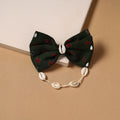 Mirror shell work women’s bow hair clip 34 - handcrafted