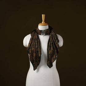 Modal silk pendant necklace scarf 30 - handcrafted