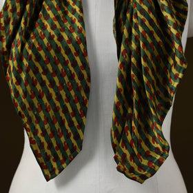 Modal silk pendant necklace scarf 33 - handcrafted