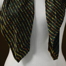 Modal silk pendant necklace scarf 55 - handcrafted