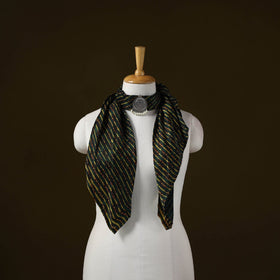 Modal silk pendant necklace scarf 55 - handcrafted