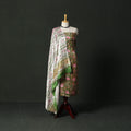 Modal silk hand block sanganeri print 2pc unstitched dress