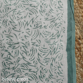 Modal silk hand sanganeri saree 07 - handcrafted