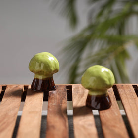  Handcrafted Ceramic Toys (Set of 2) 