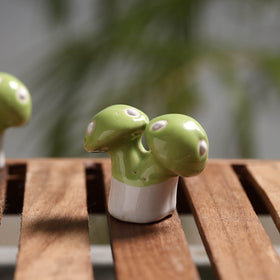  Handcrafted Ceramic Toys (Set of 2) 