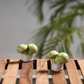  Handcrafted Ceramic Toys (Set of 2) 