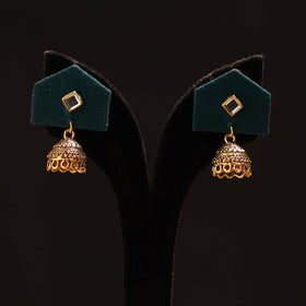 Naimat Stone Work Fabart GS Jhumka Earrings