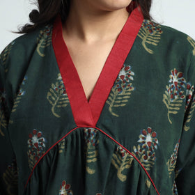 Buy Nandana Hand Block Printed Cotton Dress l iTokri.com