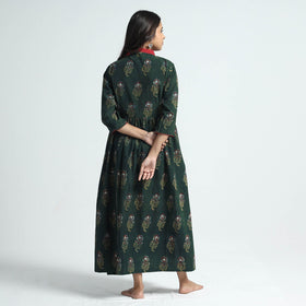 Buy Nandana Hand Block Printed Cotton Dress l iTokri.com
