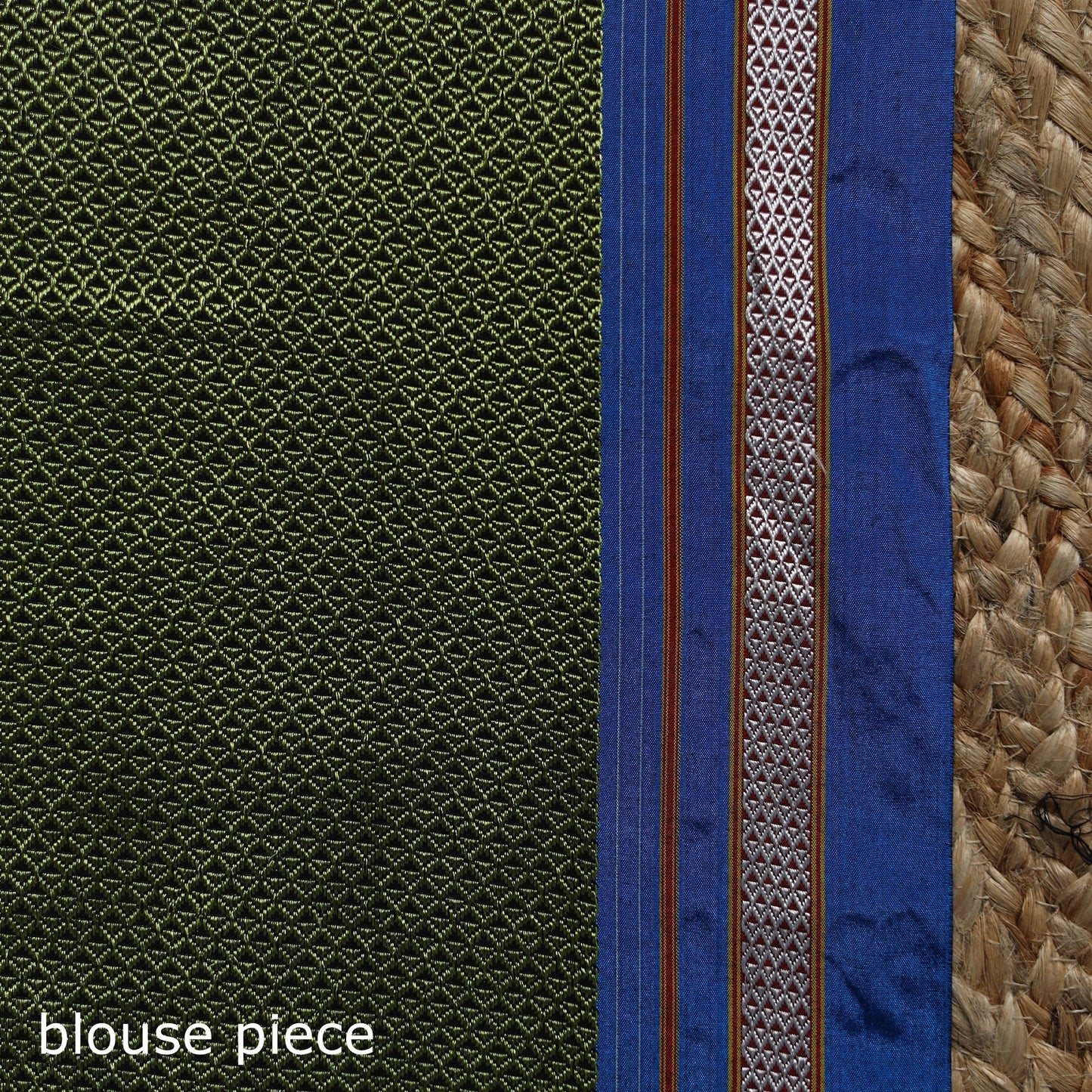 Nath work silk cotton khun saree 10 - handcrafted