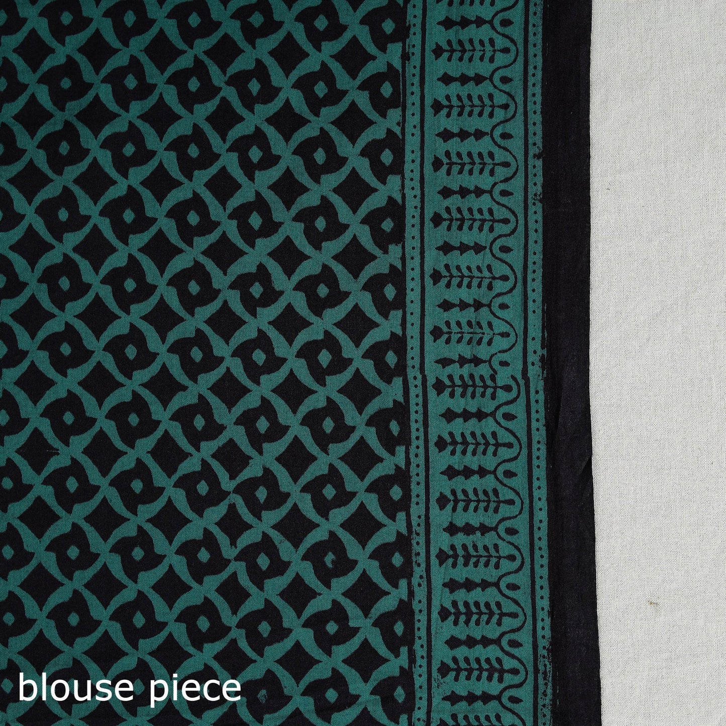 Green Bagh Print Cotton Saree Online from Madhya Pradesh