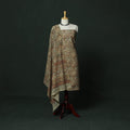 Natural dyed block print cotton pedana kalamkari 2pc