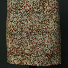 Natural dyed block print cotton pedana kalamkari 2pc