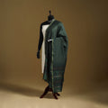 Green - natural dyed printed chanderi silk bagh dupatta 34