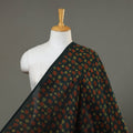  Natural Dyed Chanderi Silk Akola Print Fabric 