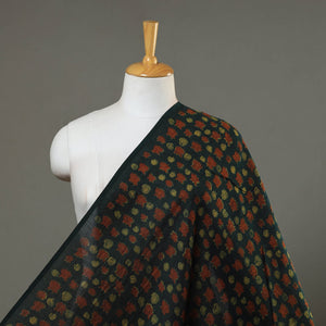  Natural Dyed Chanderi Silk Akola Print Fabric 