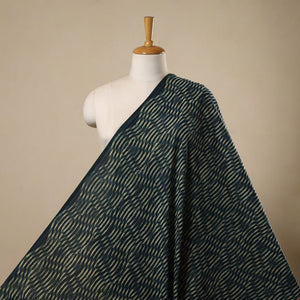 Natural dyed cotton bindaas hand fabric 11 - handcrafted