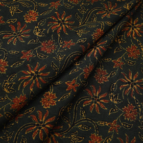 Natural dyed cotton kutch hand block ajrakh print fabric 52