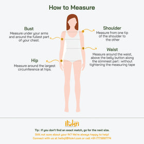 Green - natural dyed cotton short bagh kurta 08