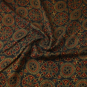 Natural dyed dola silk hand fabric 17 - handcrafted
