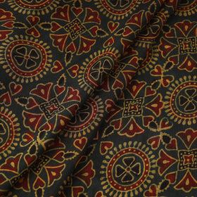 Natural dyed dola silk hand fabric 17 - handcrafted