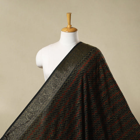 Natural dyed dola silk hand fabric 18 - handcrafted