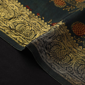 Natural dyed dola silk hand fabric 14 - handcrafted