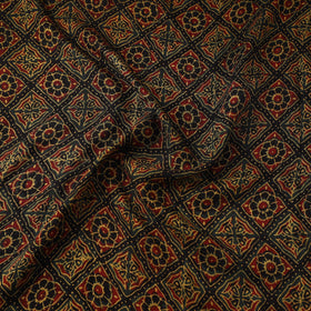 Natural dyed dola silk hand fabric 15 - handcrafted