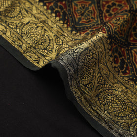 Natural dyed dola silk hand fabric 15 - handcrafted