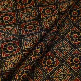 Natural dyed dola silk hand fabric 15 - handcrafted