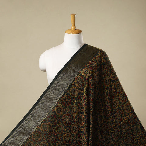 Natural dyed dola silk hand fabric 16 - handcrafted