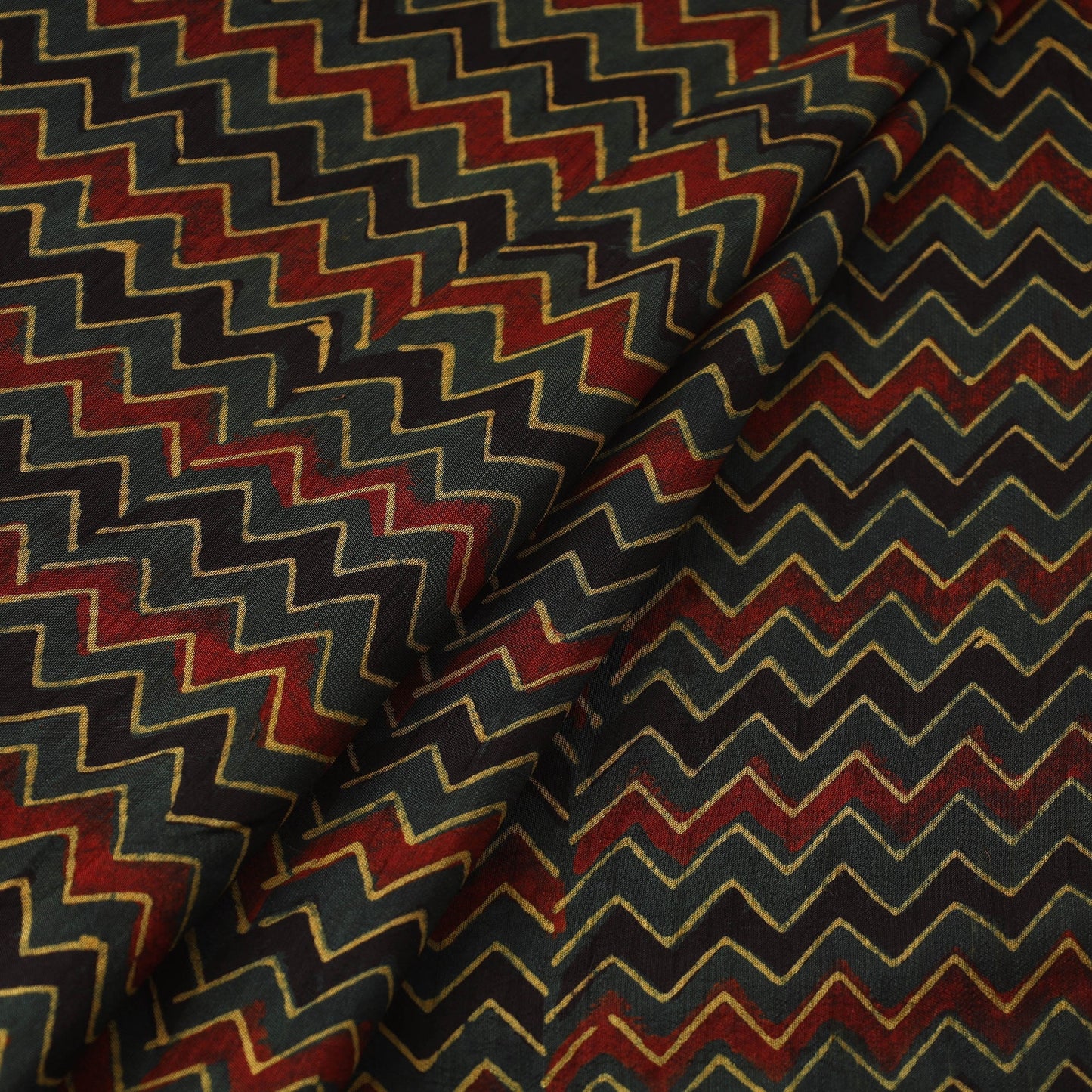 Natural dyed dola silk hand fabric 18 - handcrafted